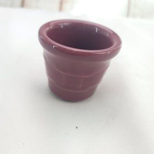 Longaberger Paprika Woven Decorative Traditions Votive Cup Candle Holder